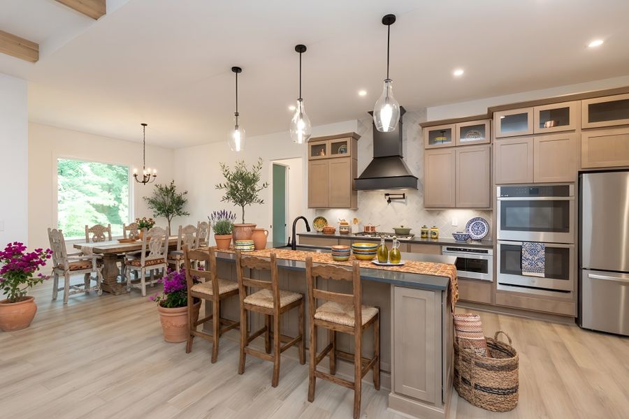 Furnished interior view inside a new home in Hidden Fields, Hoschton (Image 28).