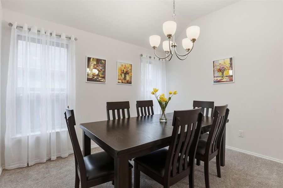 Furnished interior view inside a new home in Chisholm Hills, Cleburne (Image 10).