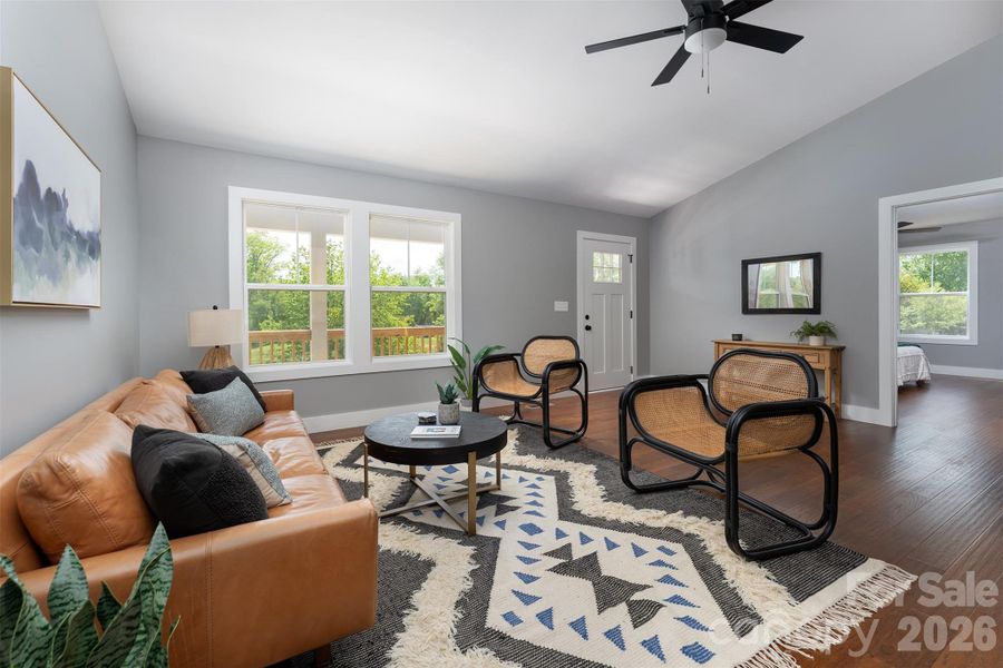 Furnished interior view inside a new home in , Candler (Image 4).