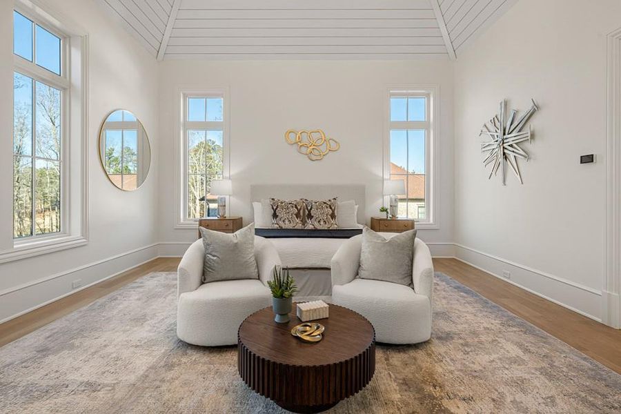 Furnished interior view inside a new home in , Milton (Image 63).