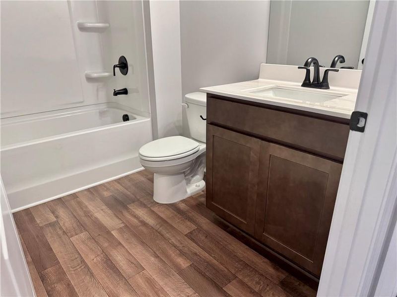 Furnished interior view inside a new home in Silver Leaf, Dawsonville (Image 10).