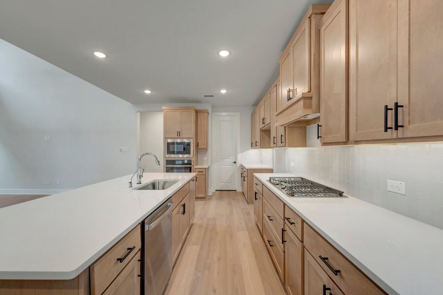 Furnished interior view inside a new home in Painted Tree, McKinney (Image 7).
