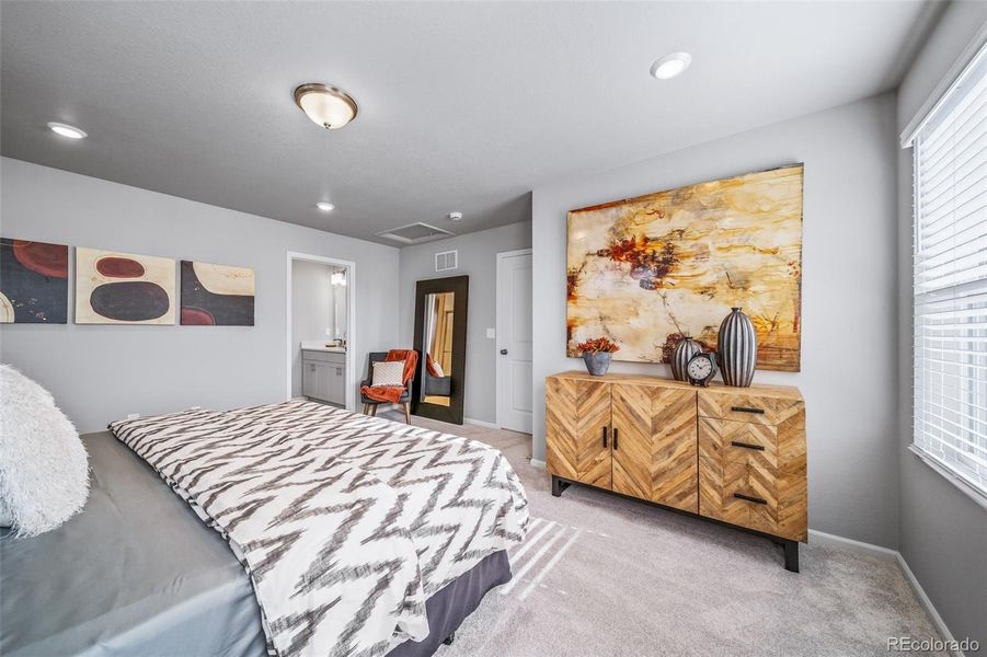 Furnished interior view inside a new home in Muegge Farms, Bennett (Image 16).