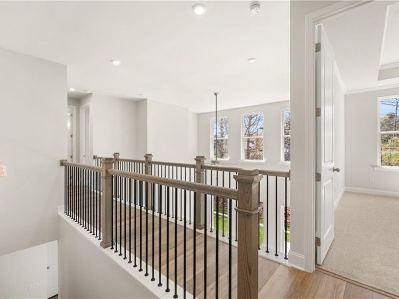 Spacious, unfurnished interior of a new home in Melody Lakeside Estates, Buford (Image 23).