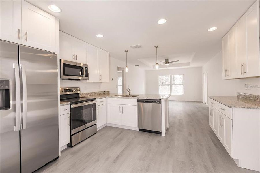 Furnished interior view inside a new home in , Punta Gorda (Image 4).