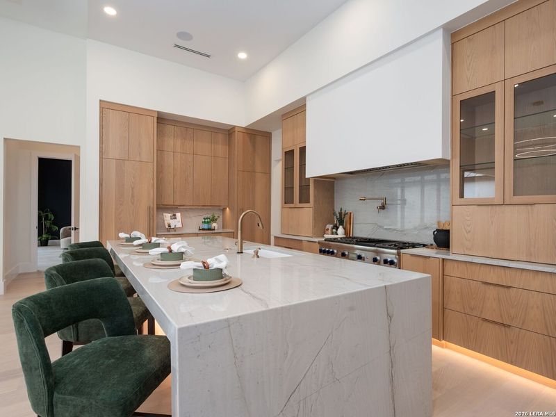 Furnished interior view inside a new home in , Fair Oaks Ranch (Image 60).