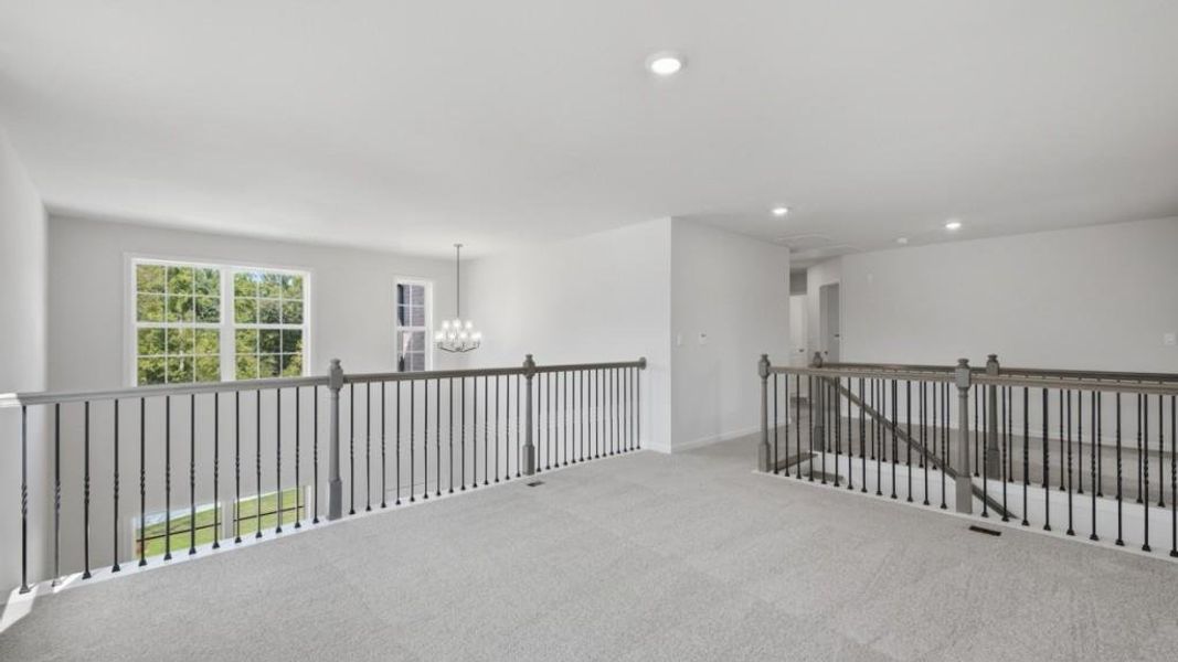 Spacious, unfurnished interior of a new home in Butner Estates, South Fulton (Image 33).
