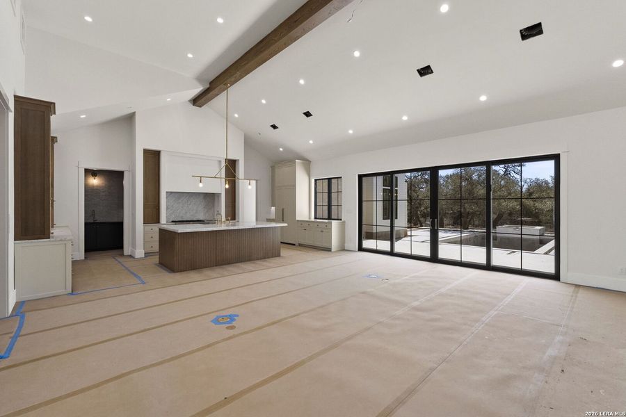 In-progress construction of a new home in , Boerne, TX (Image 25).