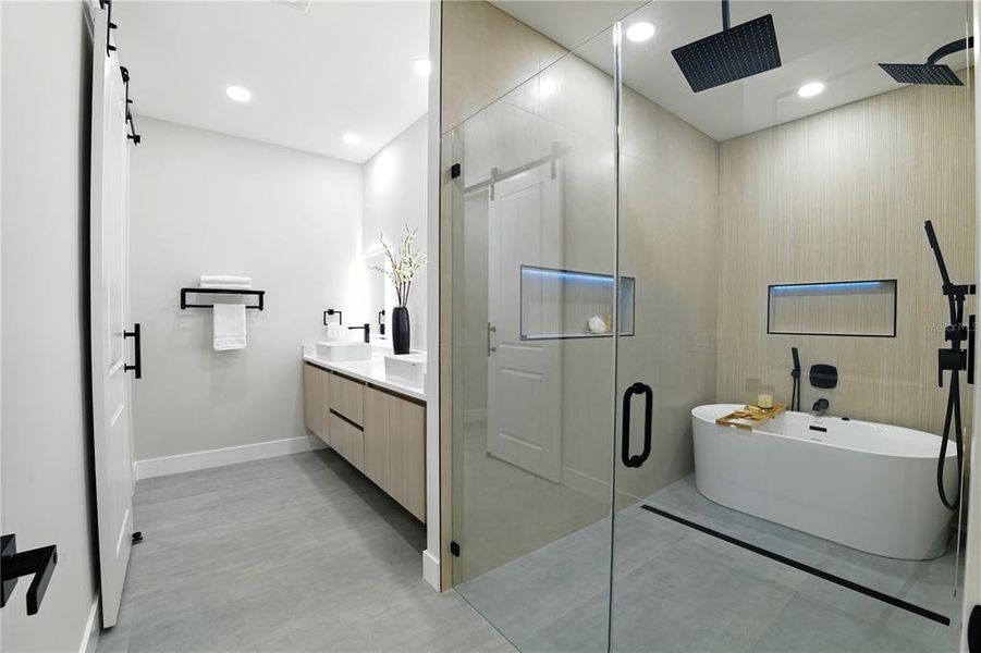 Furnished interior view inside a new home in , Tampa (Image 5).