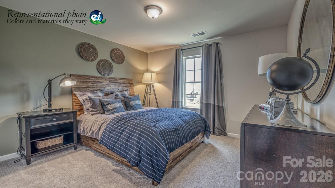 Furnished interior view inside a new home in Shannon Woods, Maiden (Image 7).