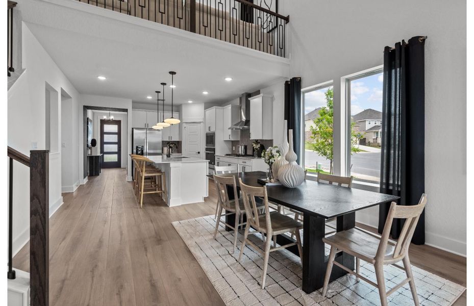Representative furnished interior of a home built from the Puma by Pulte Homes in Davis Ranch, San Antonio (Image 25).