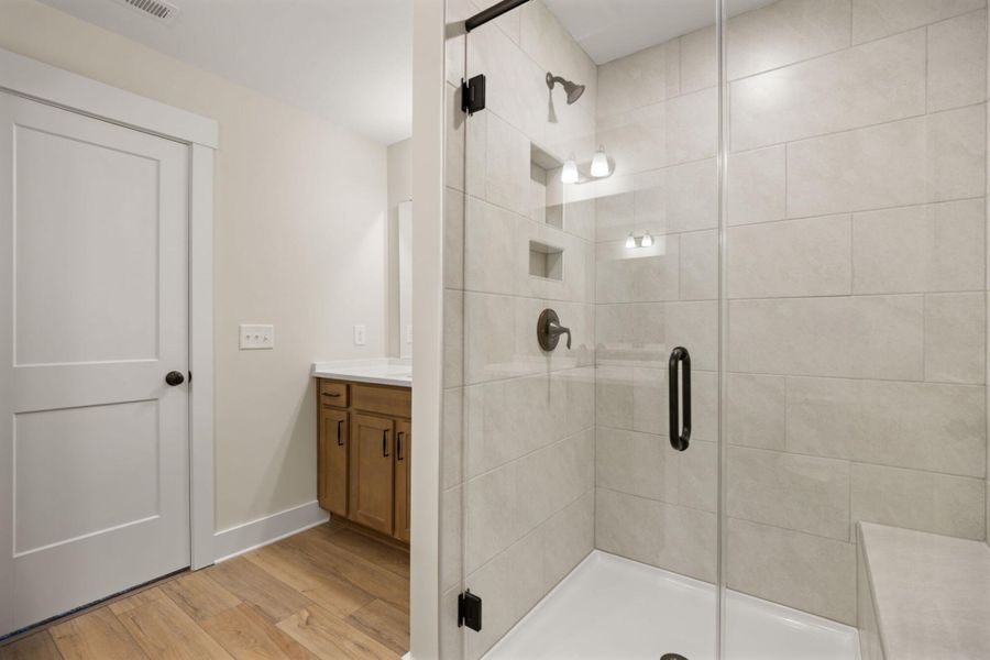 Furnished interior view inside a new home in Harbor Crossing, Greensboro (Image 17).