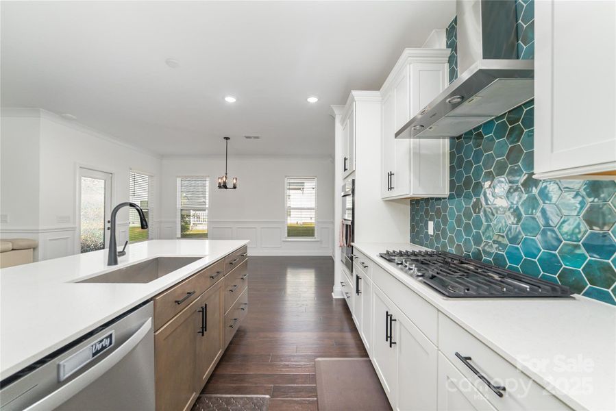 Furnished interior view inside a new home in Cannon Run, Concord (Image 29).