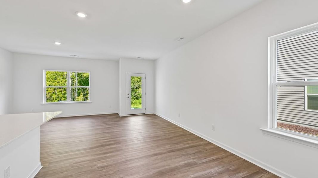 Representative unfurnished interior of a home built from the Payton by D.R. Horton in The Townes at Laurel Oaks, Sanford (Image 10).