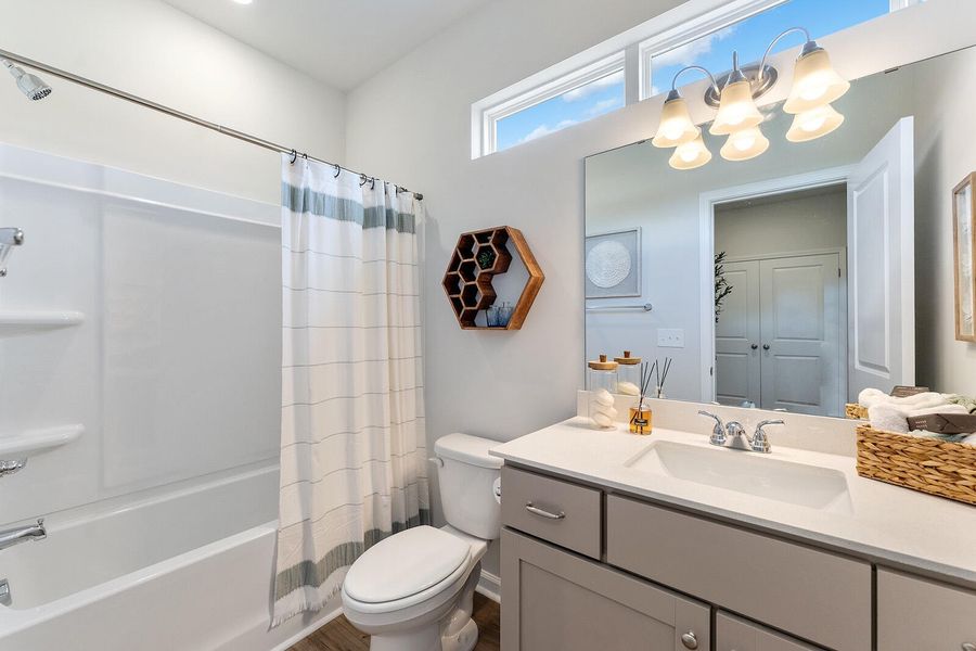 Furnished interior view inside a new home in Central Creek, Goose Creek (Image 8).