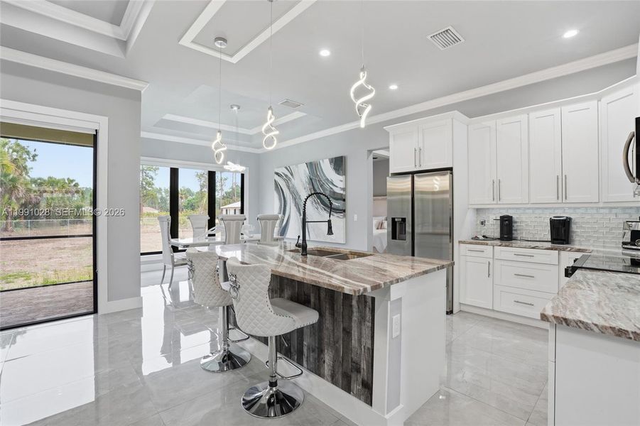 Furnished interior view inside a new home in , Naples (Image 6).