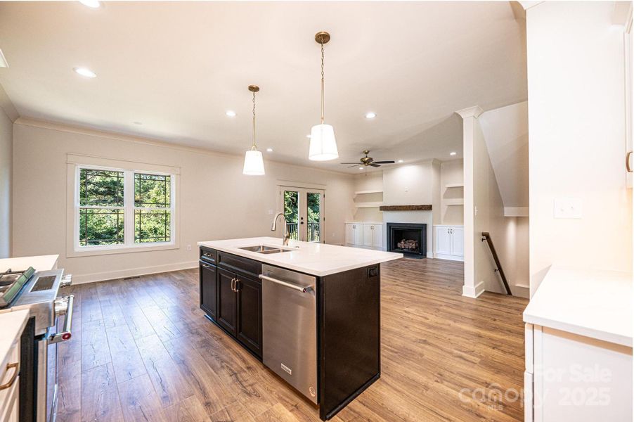 Furnished interior view inside a new home in , Hickory (Image 7).
