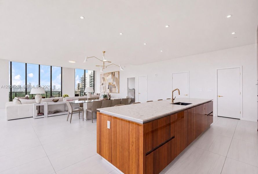 Furnished interior view inside a new home in Mr. C Residences, Miami (Image 8). Furnished interior view inside a new home in Mr. C Residences, Miami (Image 8).