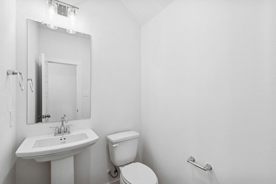 Furnished interior view inside a new home in Lone Star Landing, Montgomery (Image 7).