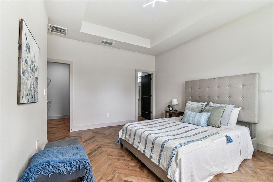 Furnished interior view inside a new home in , Tampa (Image 42).