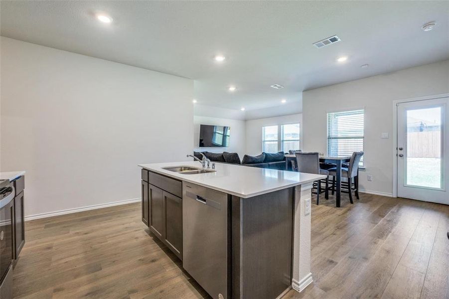 Furnished interior view inside a new home in , Crandall (Image 7).
