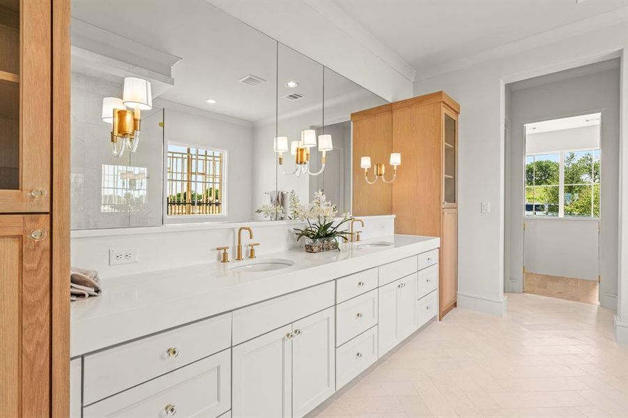 Furnished interior view inside a new home in , Fort Worth (Image 31).