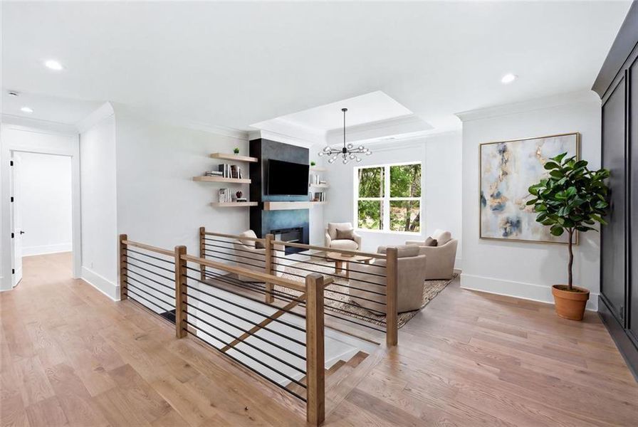 Furnished interior view inside a new home in , Lawrenceville (Image 37).