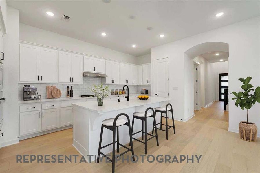 Furnished interior view inside a new home in Treeline, Justin (Image 5).