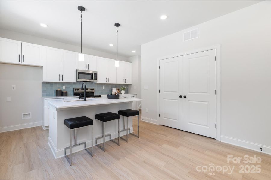 Furnished interior view inside a new home in , Statesville (Image 5). Furnished interior view inside a new home in , Statesville (Image 5).