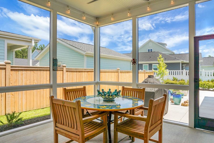 Furnished interior view inside a new home in , Summerville (Image 6).