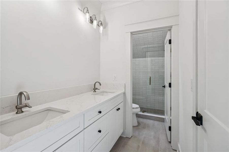 Furnished interior view inside a new home in , Cumming (Image 38).