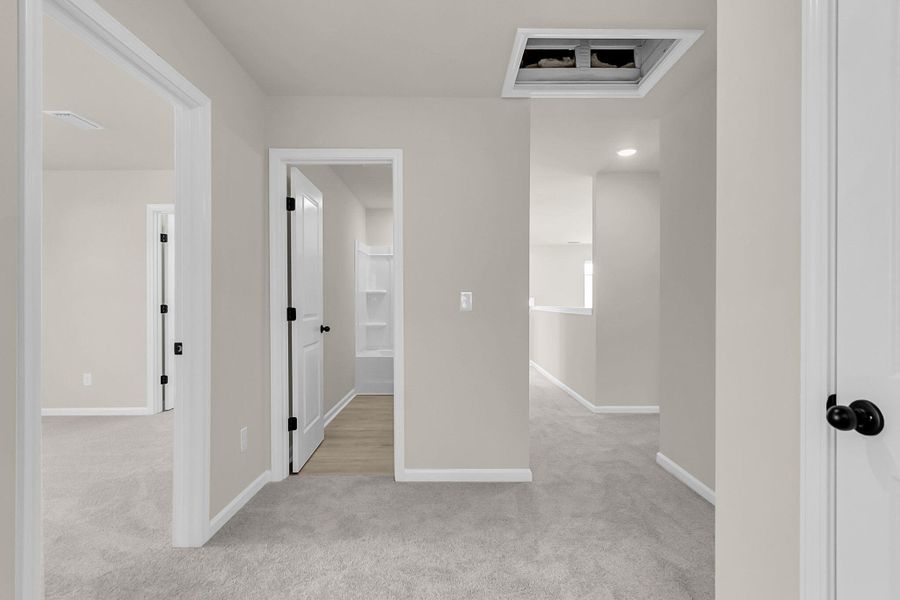 Spacious, unfurnished interior of a new home in , Ravenel (Image 42).