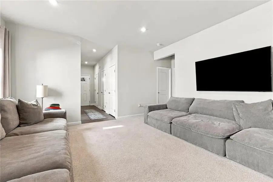 Furnished interior view inside a new home in , Hoschton (Image 12).