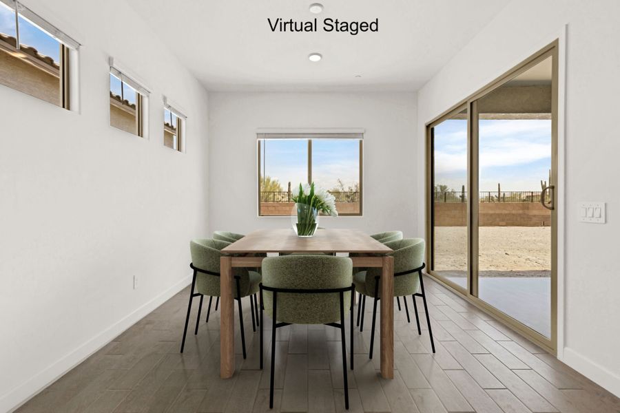 Furnished interior view inside a new home in Tavira at Twin Peaks, Marana (Image 6). Furnished interior view inside a new home in Tavira at Twin Peaks, Marana (Image 6).