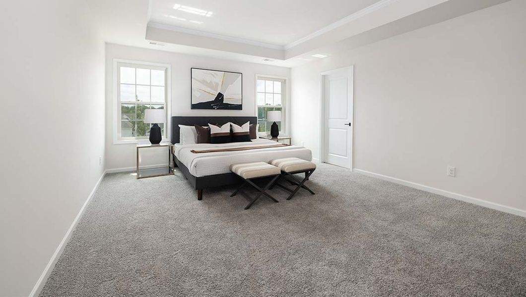 Furnished interior view inside a new home in Brantley, Mooresville (Image 13).
