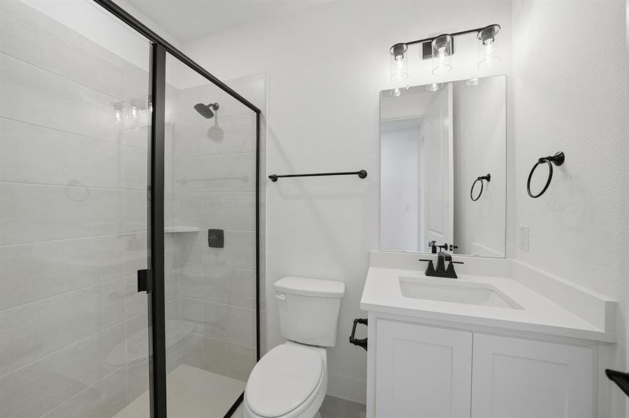 Furnished interior view inside a new home in Brookhollow West, Prosper (Image 9). Furnished interior view inside a new home in Brookhollow West, Prosper (Image 9).