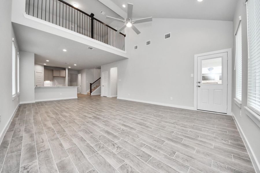 Sample photo of completed home with similar floor plan. Actual colors and selections may vary.