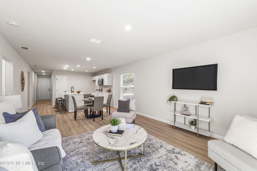 Furnished interior view inside a new home in , Middleburg (Image 10).