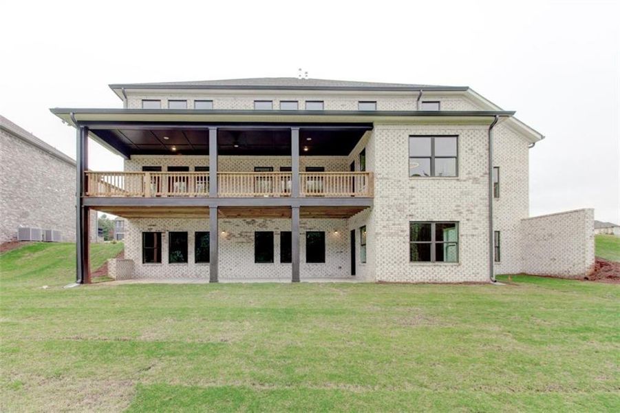 Exterior details and patio area of a home in , Conyers (Image 2).