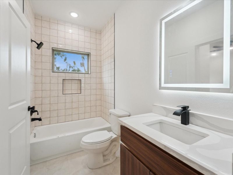 Furnished interior view inside a new home in , Houston (Image 13).