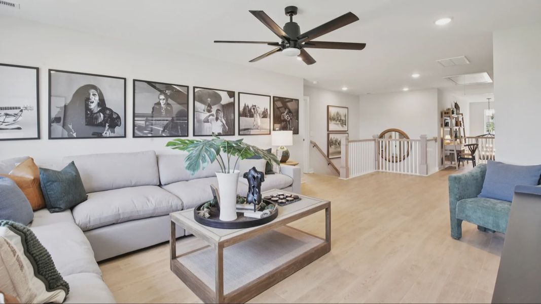 Furnished interior view inside a new home in Cottages of Bearwood, Mount Pleasant (Image 39).