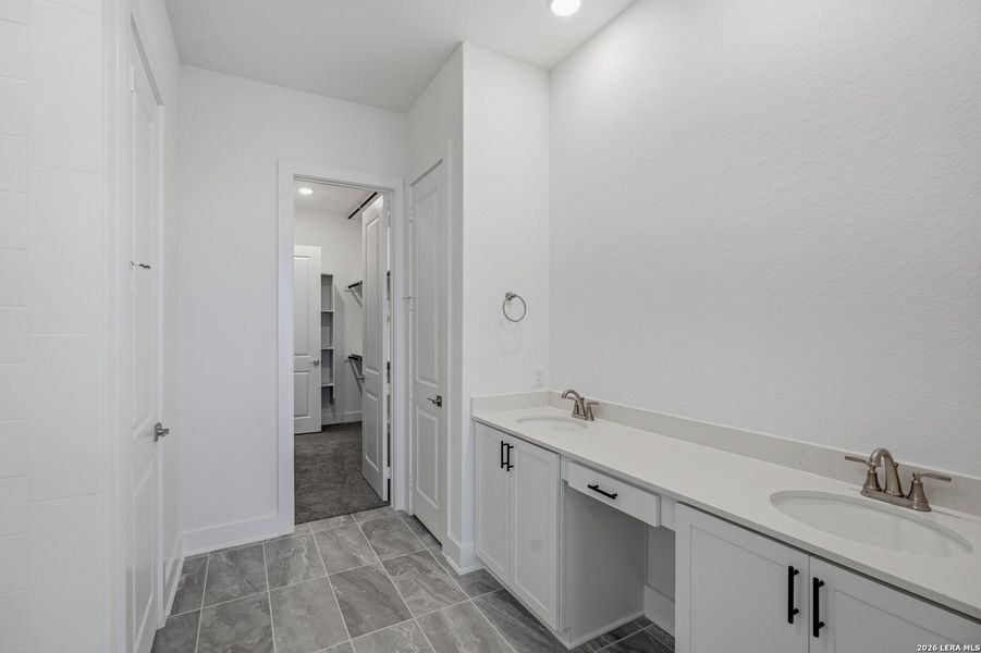 Furnished interior view inside a new home in Prominence, San Antonio (Image 16).