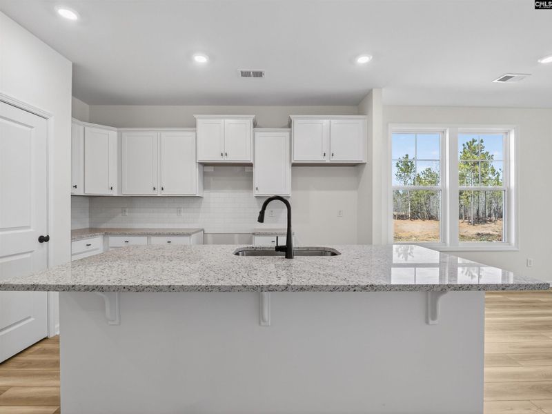 Furnished interior view inside a new home in Old Charleston Acres, Pelion (Image 10).