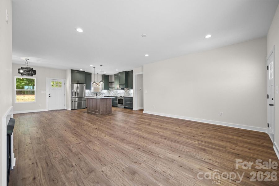 Spacious, unfurnished interior of a new home in , Bessemer City (Image 25).