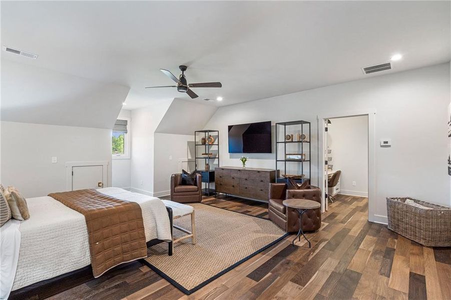 Furnished interior view inside a new home in , Canton (Image 42).