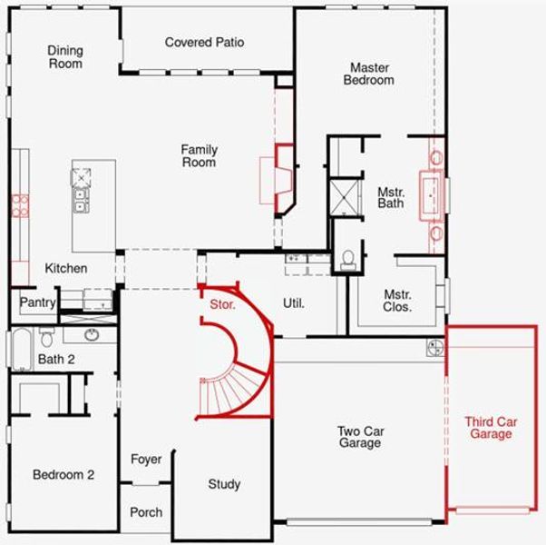 1st Floorplan - Representative Photo 1st Floorplan - Representative Photo