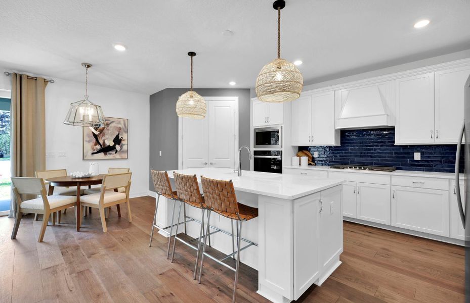 Furnished interior view inside a new home in Wingate Landing, Jacksonville (Image 26).