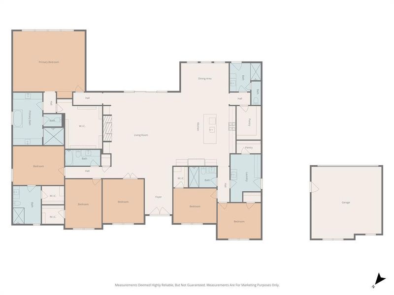 2D floor plan layout of this home in , Fort Worth, TX (Image 5). 2D floor plan layout of this home in , Fort Worth, TX (Image 5).