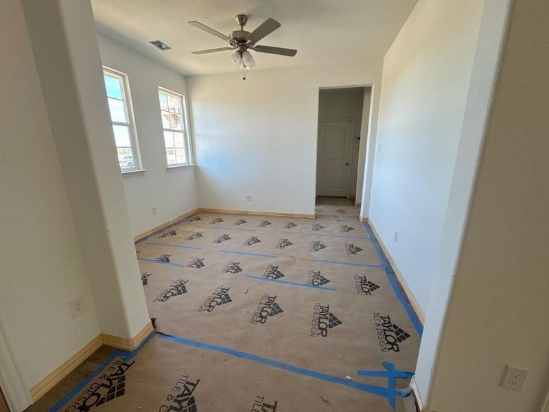 In-progress construction of a new home in Oak Grove Addition, Springtown, TX (Image 3). In-progress construction of a new home in Oak Grove Addition, Springtown, TX (Image 3).