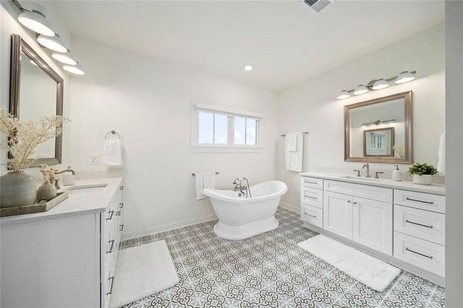 Furnished interior view inside a new home in Crossroads, Milton (Image 31).